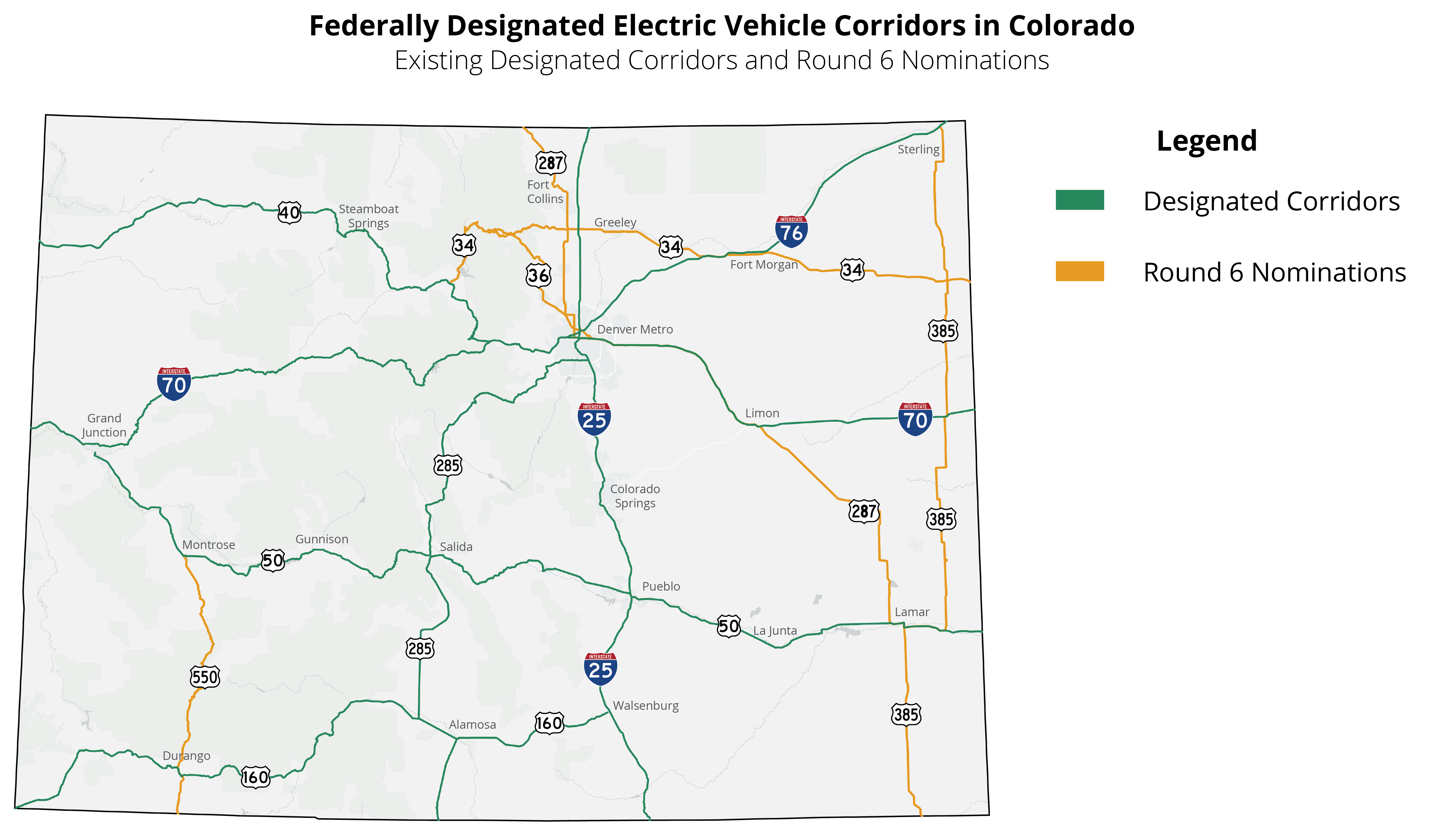 FHWA Electric Vehicle Corridor Designations & Nominations Round 6.png